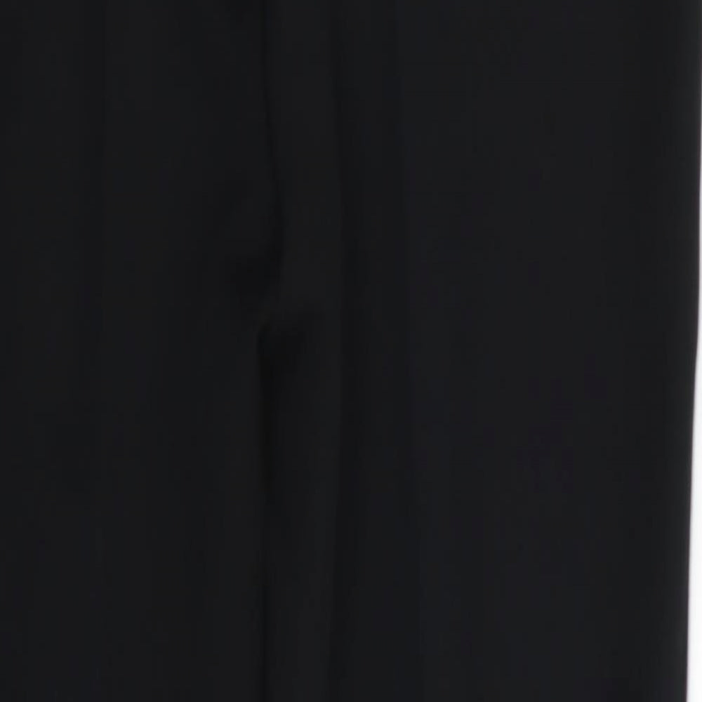 Marks & Spencer Womens Black Trousers Size 8 L27 in