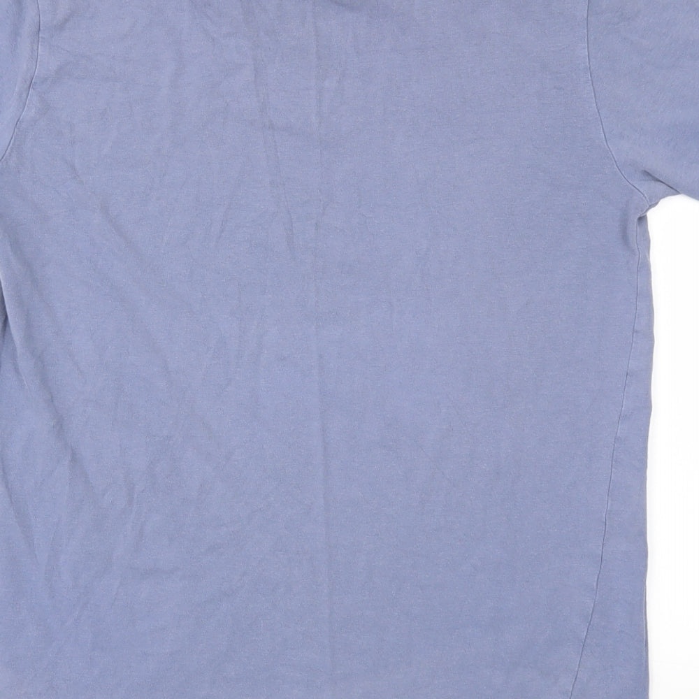 boohooMAN Mens Blue T-Shirt Size M