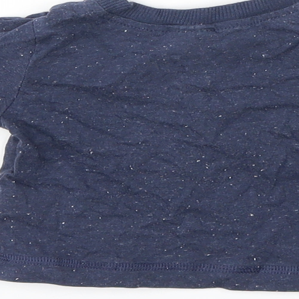 F&F Boys Blue Basic T-Shirt Size Newborn