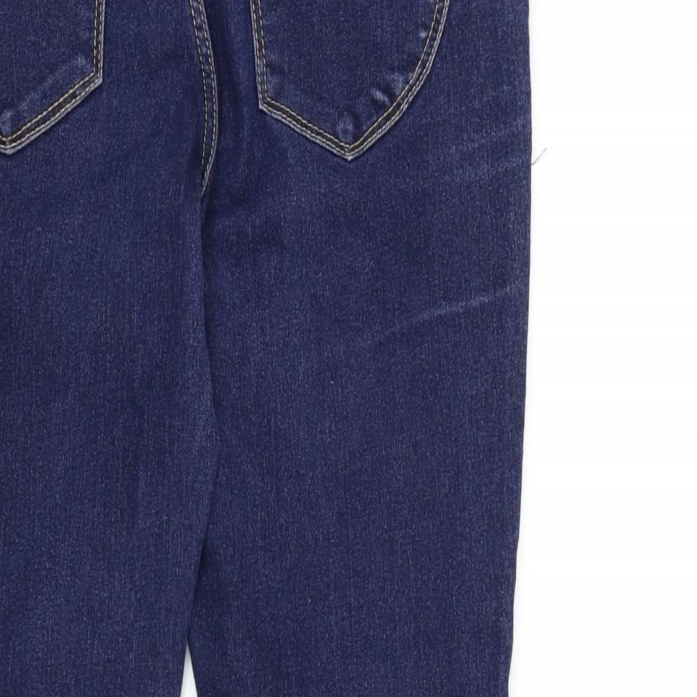denim&co Womens Blue Skinny Jeans Size 10 L27 in