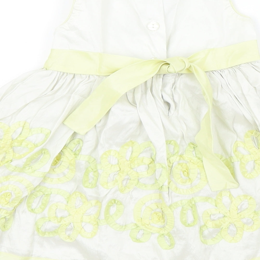 Youngland Baby Yellow Fit & Flare Size 12 Months