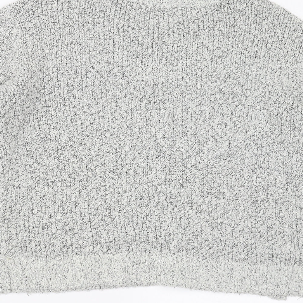 Divided Womens Grey Pullover Jumper Size S