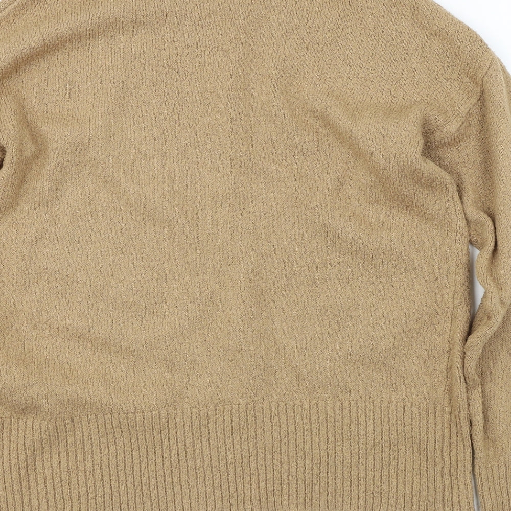 Dorothy Perkins Womens Brown Pullover Jumper Size 10
