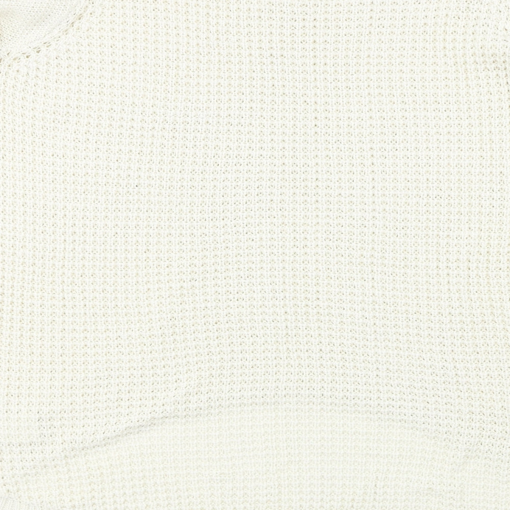 Preworn Womens Beige Pullover Jumper Size M