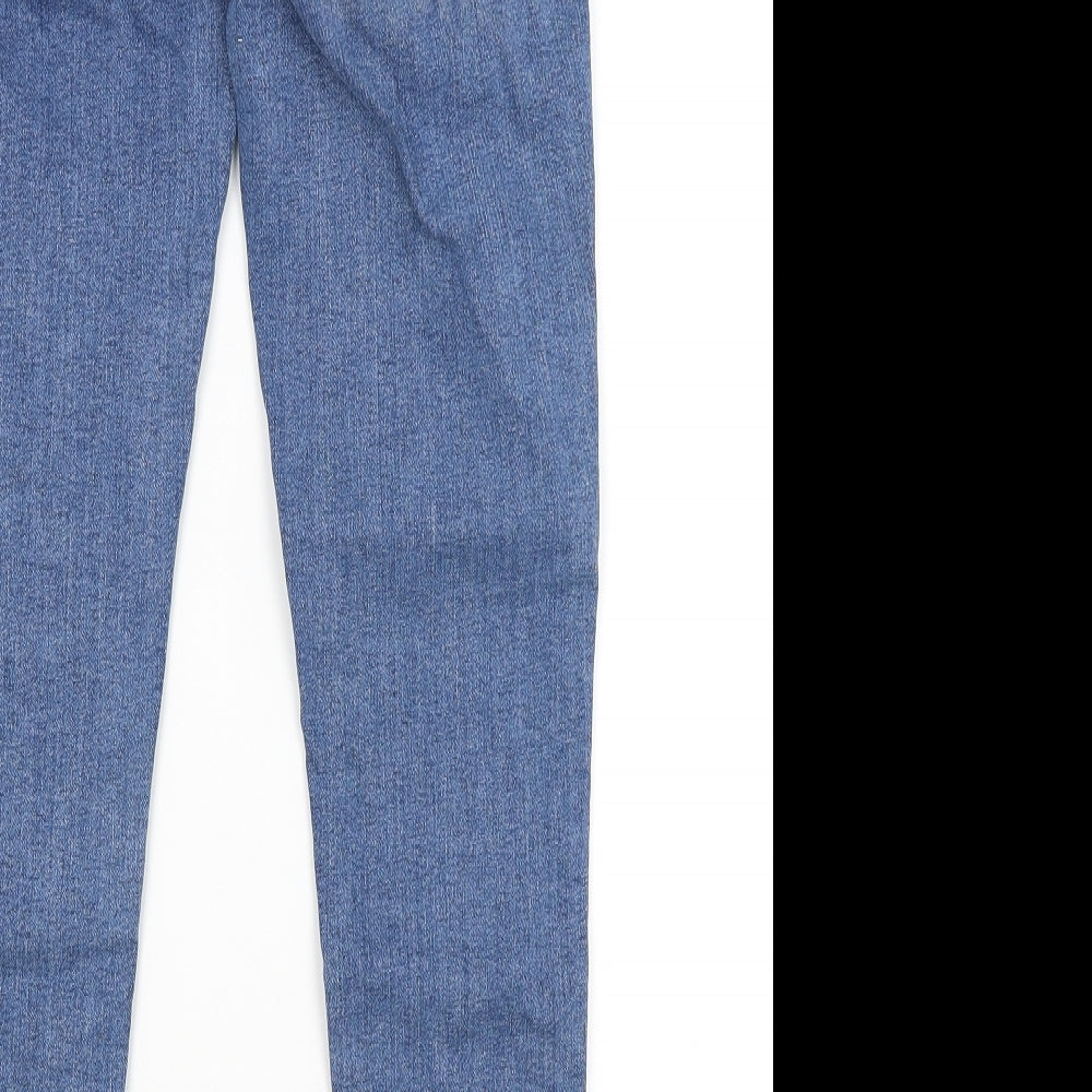 Denim Co Womens Blue Cropped Jeans Size 10 L26 in