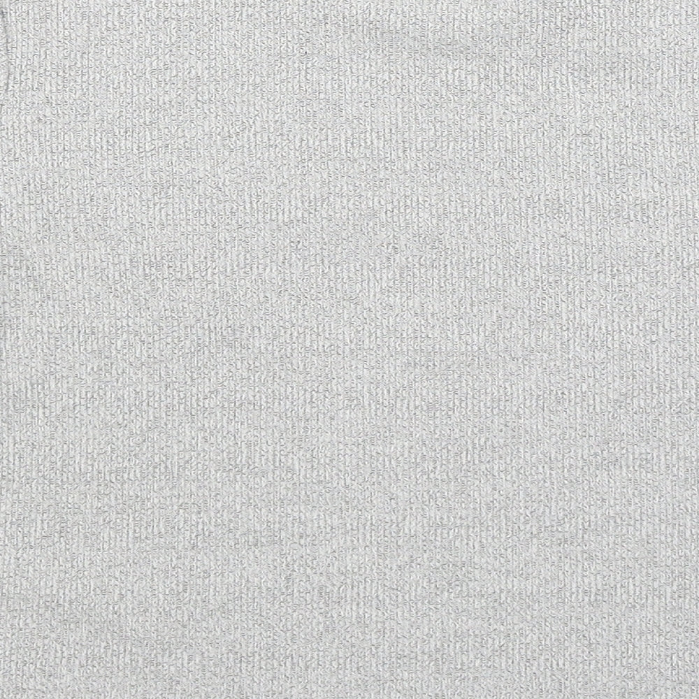 Topshop Womens Grey Basic T-Shirt Size S