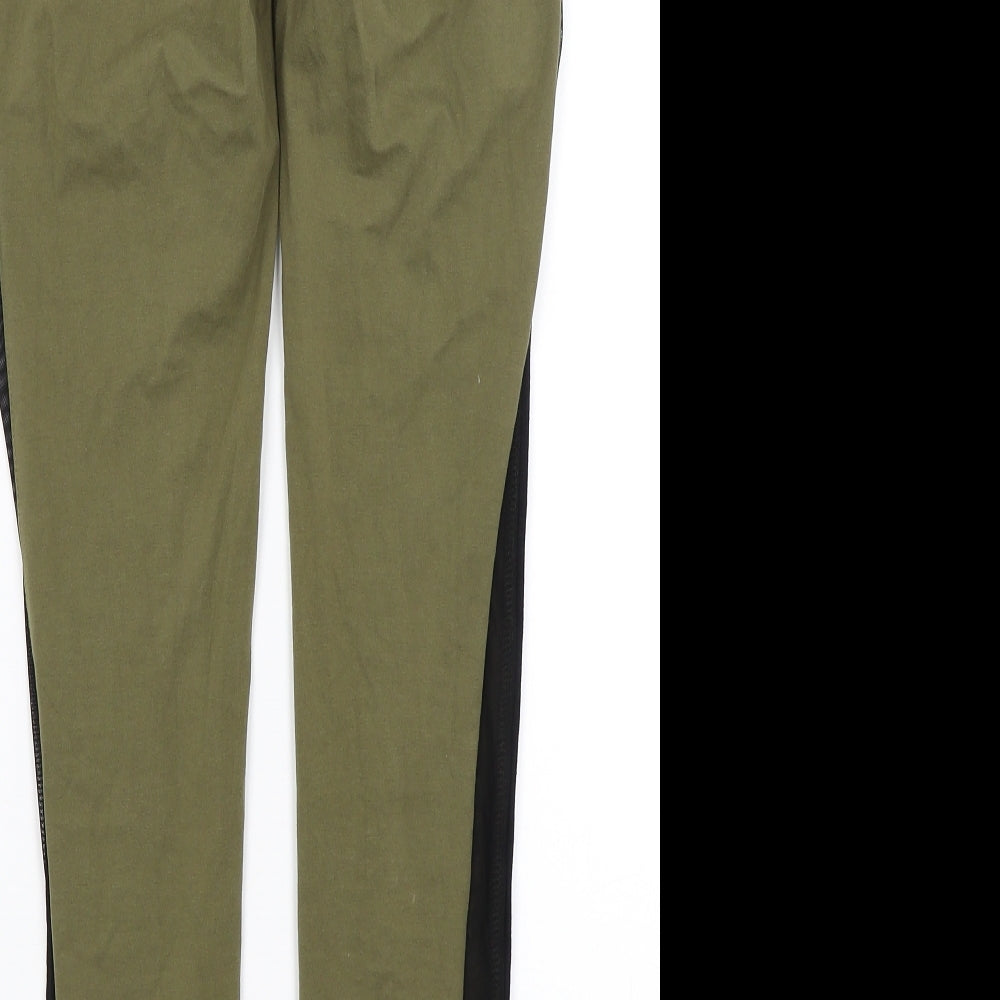 MDV Active Womens Green Jegging Trousers Size M L28 in