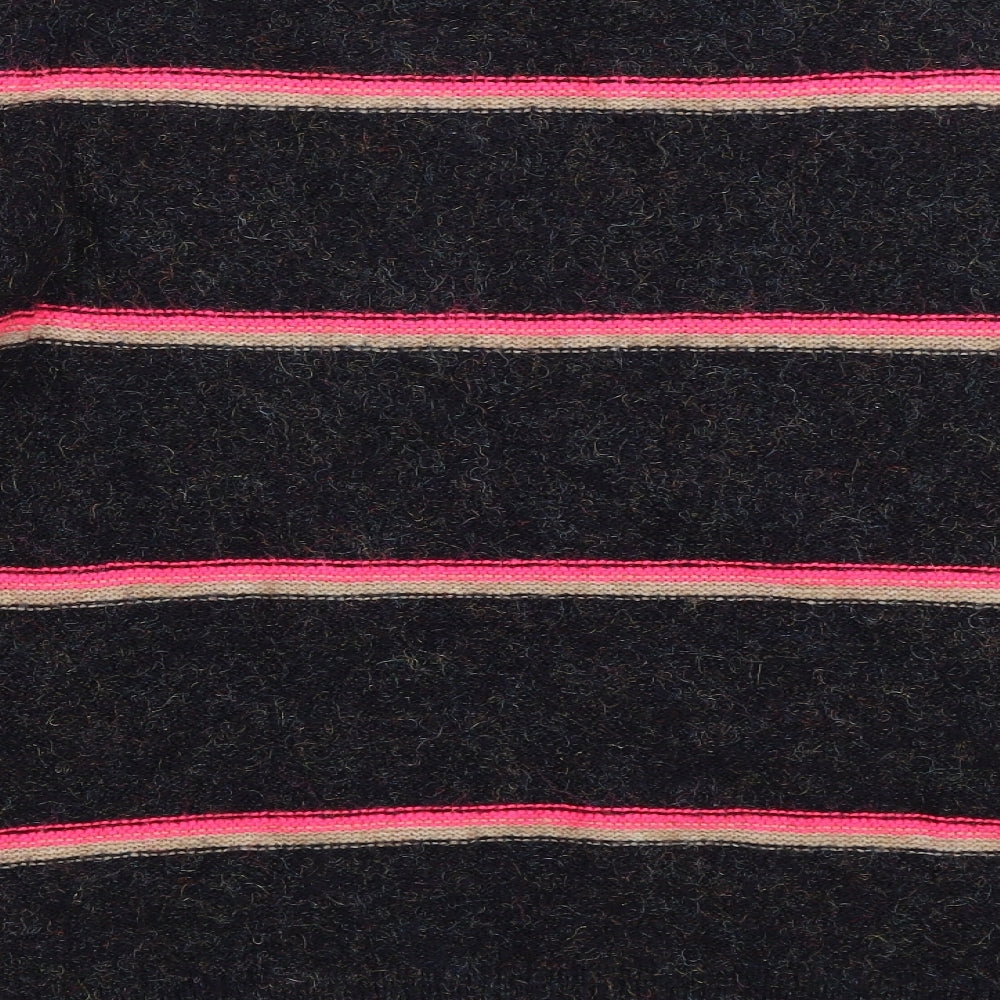 Papaya Womens Black Pullover Jumper Size M