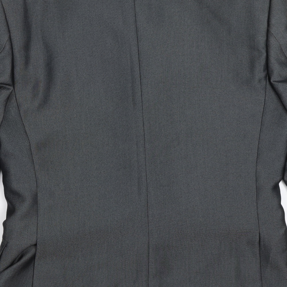 Ventuno 21 Mens Grey Jacket Blazer Size 38