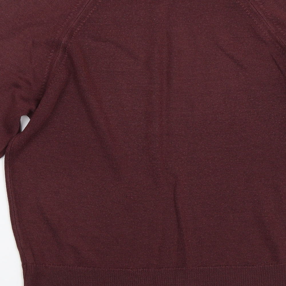 Berkertex Womens Red Pullover Jumper Size 10