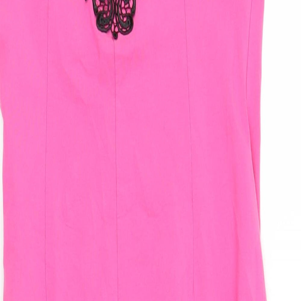AX Paris Womens Pink Bodycon Size 10