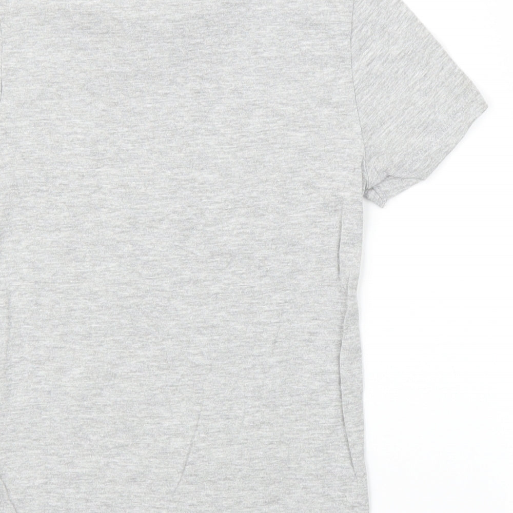Pep&Co Boys Grey Basic T-Shirt Size 6-7 Years