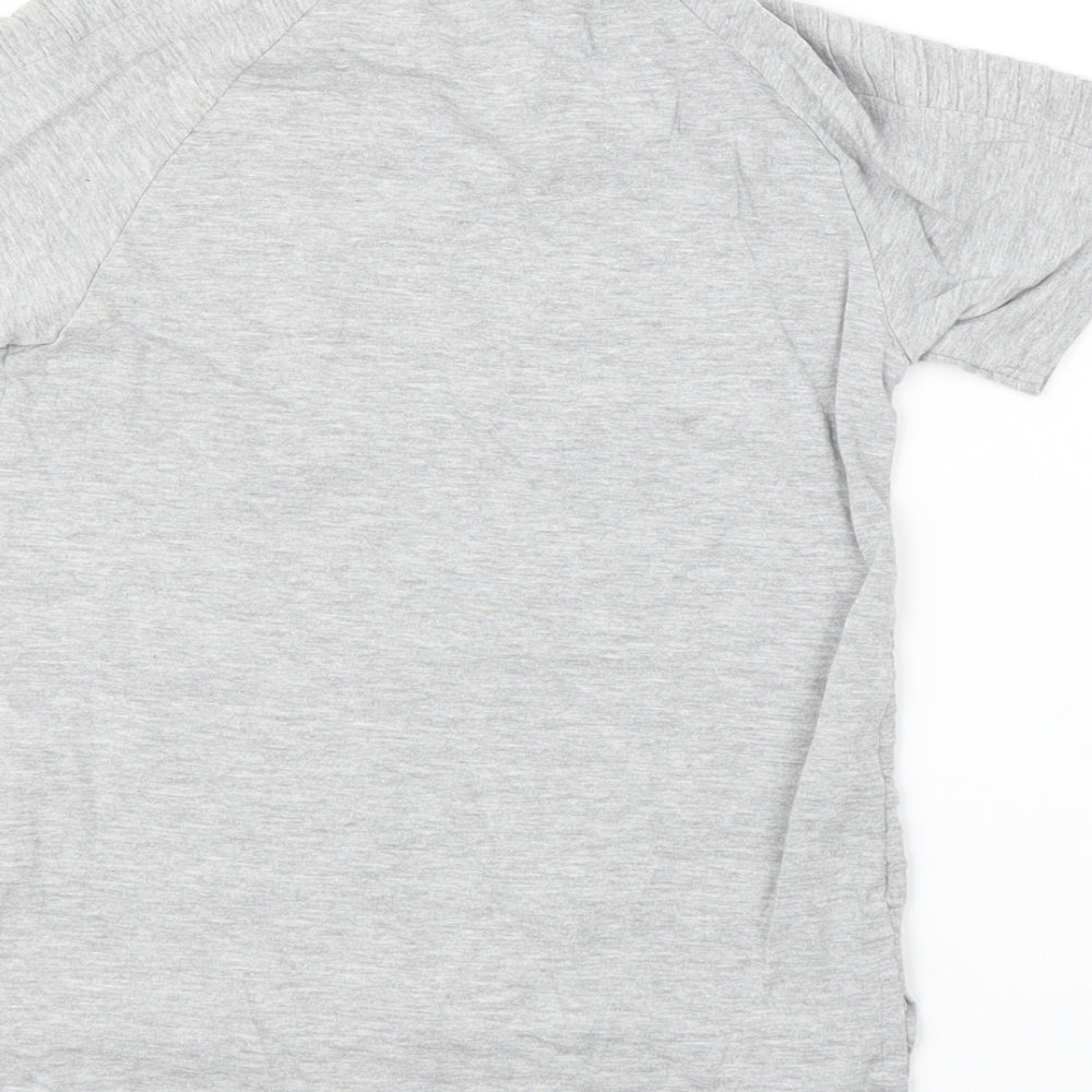 Pep&Co Boys Grey Basic T-Shirt Size 7-8 Years