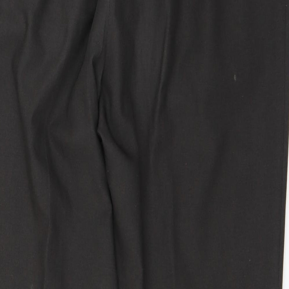 Marks and Spencer Womens Grey Dress Pants Trousers Size 14 L27 in