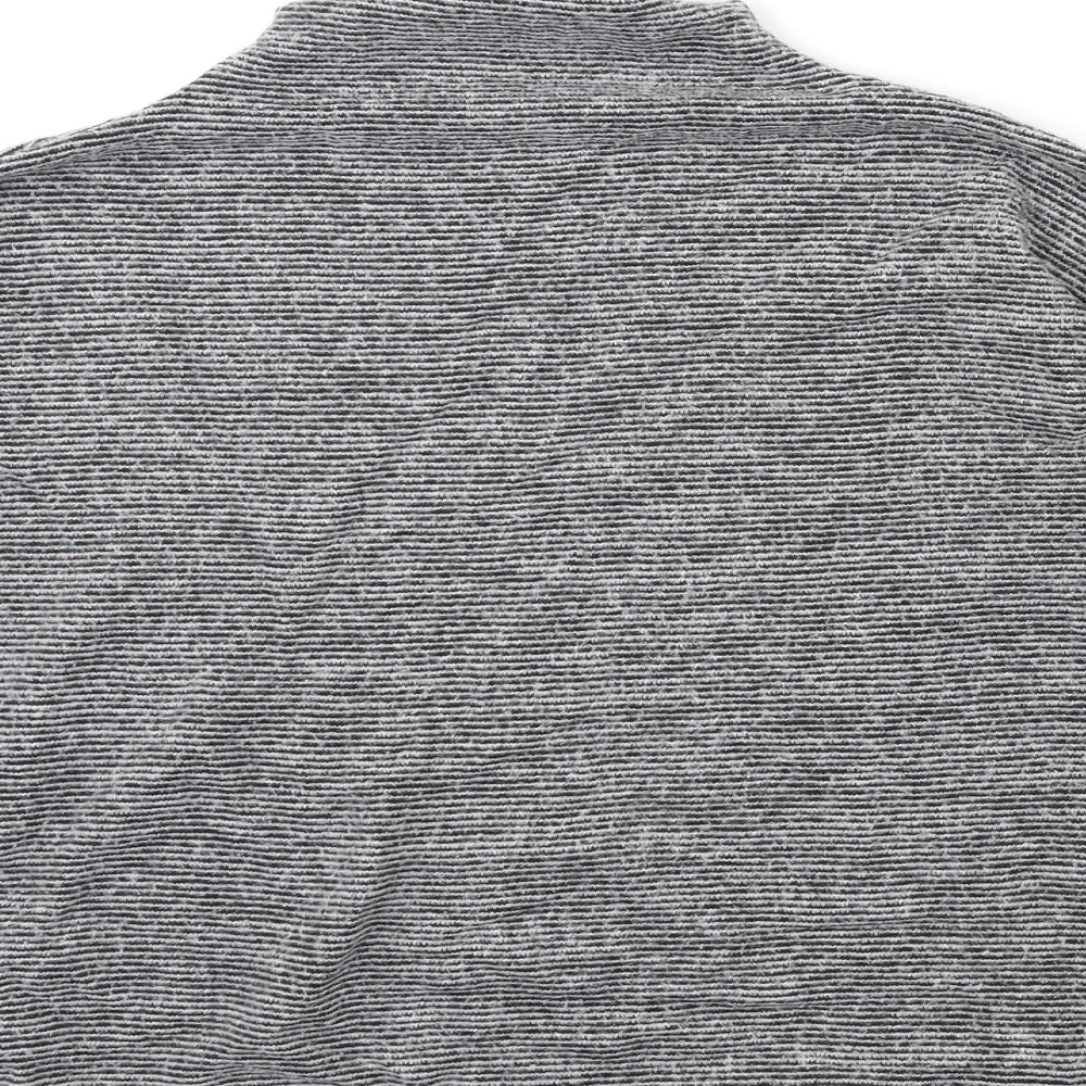 New Look Womens Grey Knit Pullover Jumper Size S