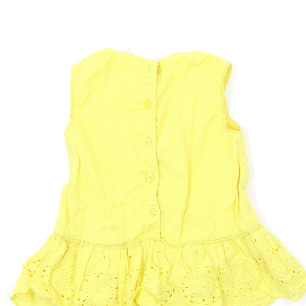TU Baby Yellow Tank Dress Size 18-24 Months