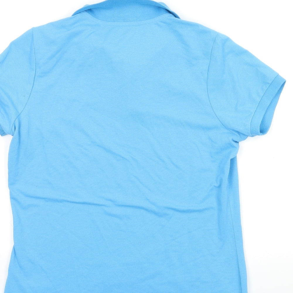 Asquith & Fox Mens Blue Polo Size M