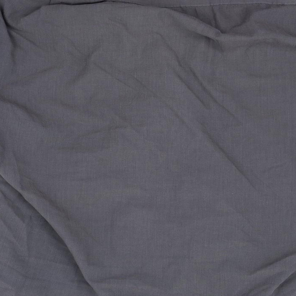 Pierre Cardin` Mens Grey Button-Up Size 15