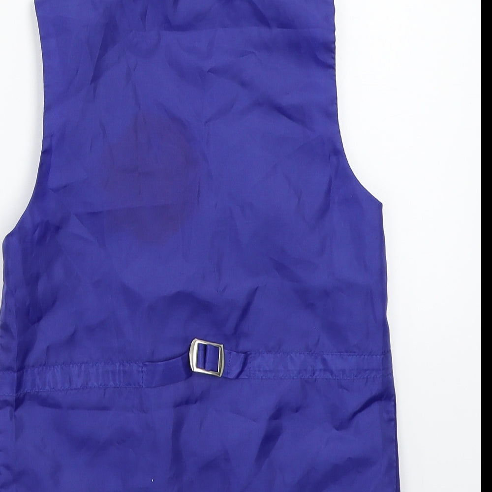 VivaKi Boys Blue Jacket Waistcoat Size 5 Years