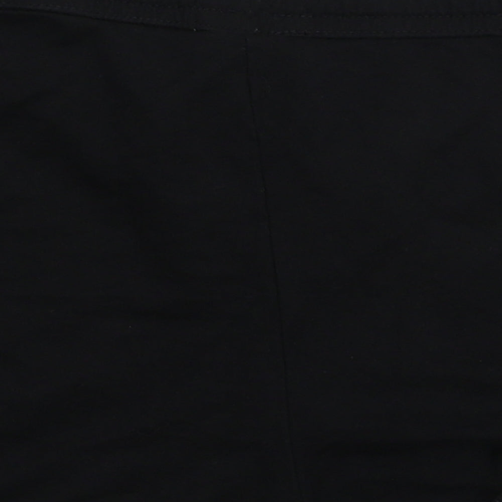 Papaya Womens Black Hot Pants Shorts Size 14
