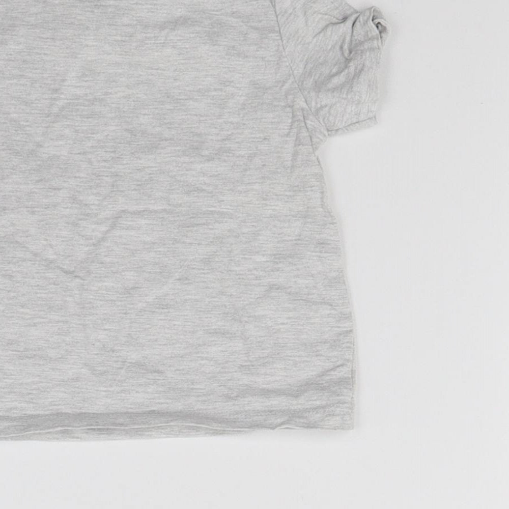 F&F Baby Grey Jersey Basic T-Shirt Size 6-9 Months