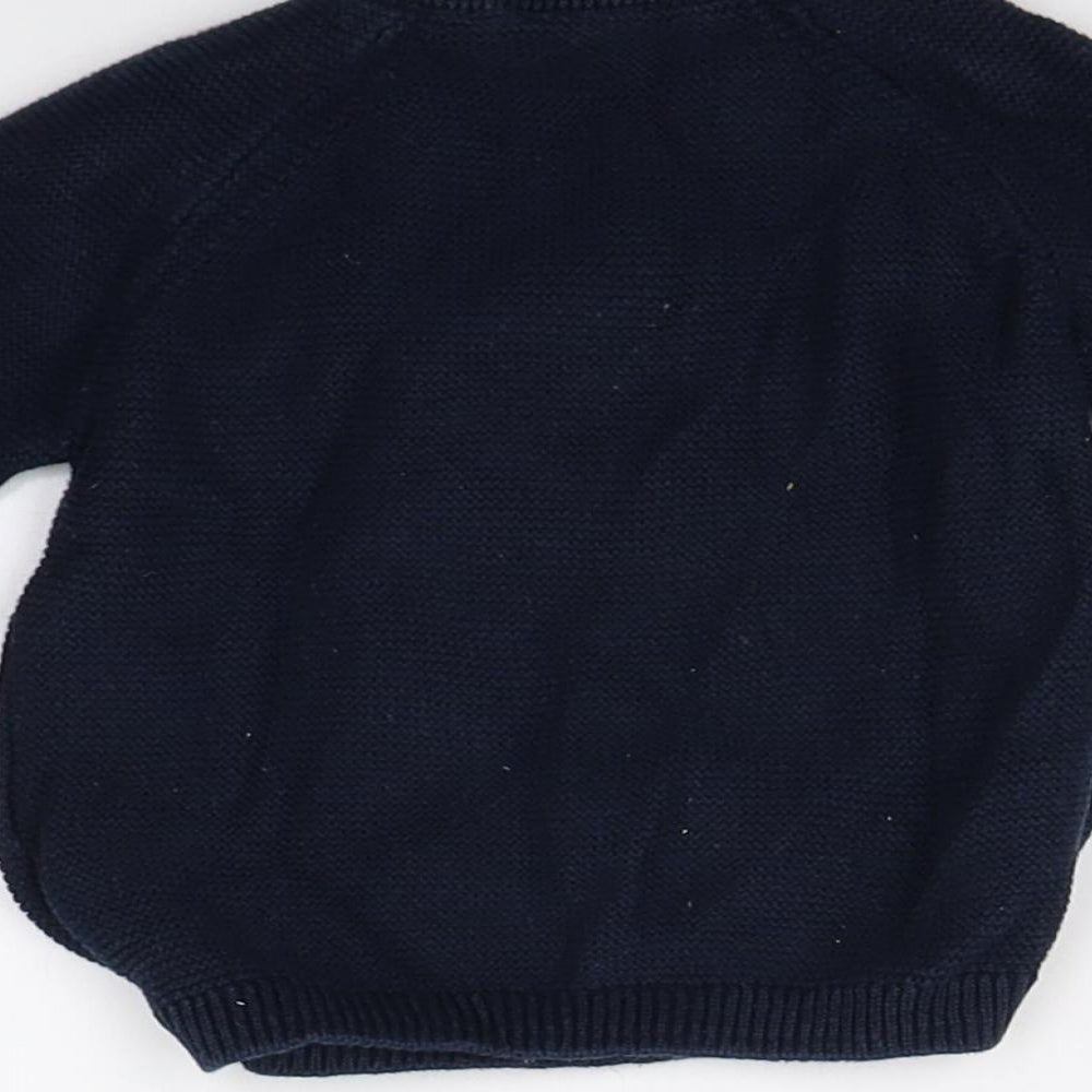 Tue Baby Blue Knit Pullover Jumper Size 3-6 Months