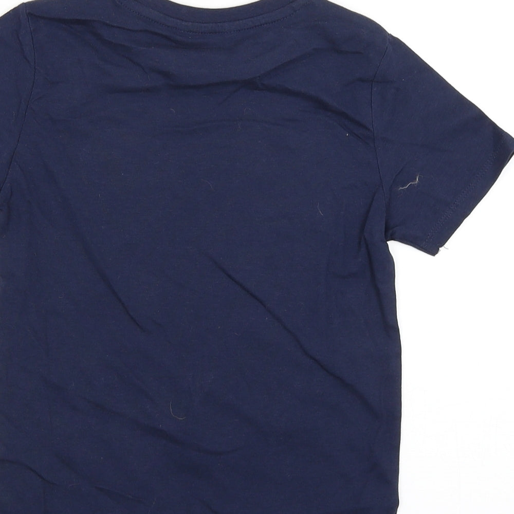 Pep&co Boys Blue Basic T-Shirt Size 5-6 Years - surf