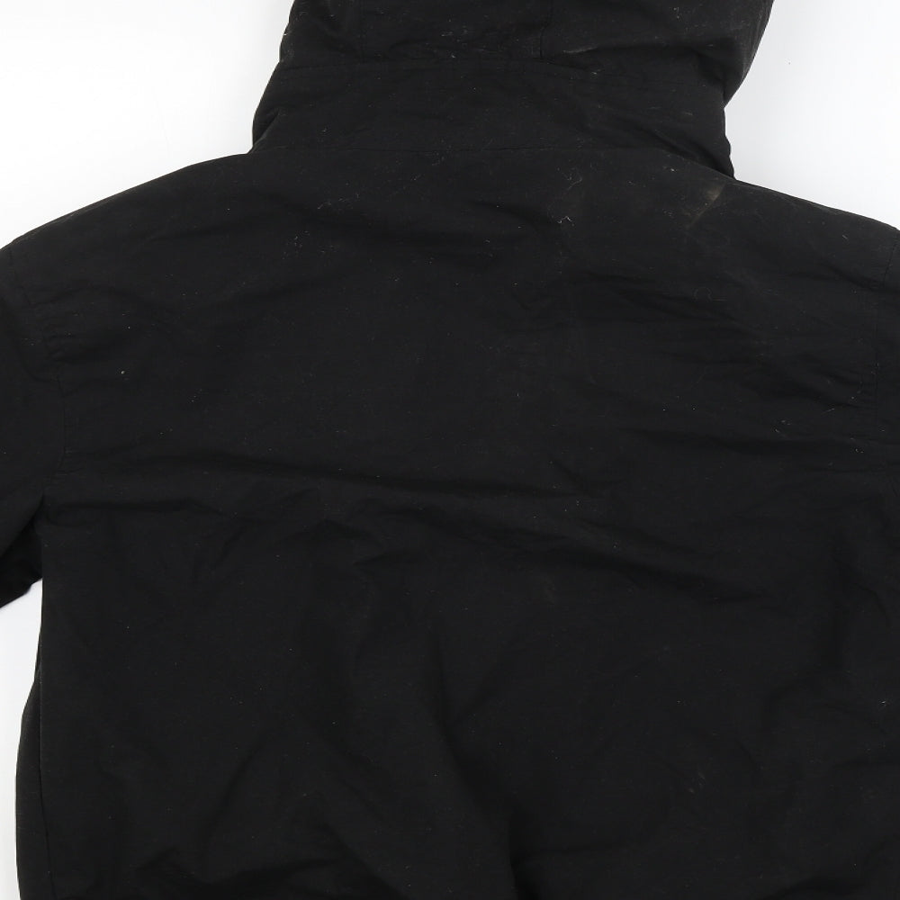 Cedar Wood State Mens Black Jacket Coat Size S