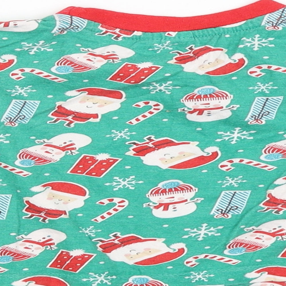 baby pyjamas Boys Green Solid Babydoll Pyjama Top Size 12-18 Months