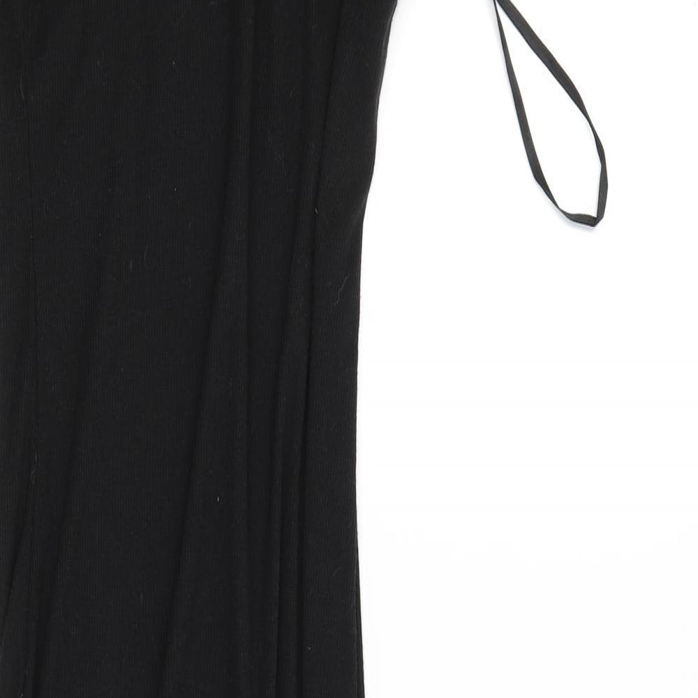 New Look Womens Black Tank Dress Size 8