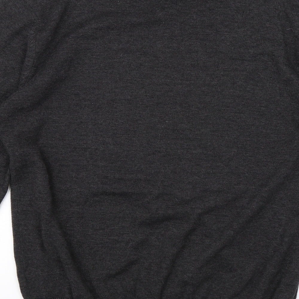Brave Soul Womens Grey Pullover Jumper Size L