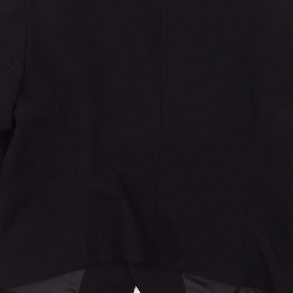 Papaya Womens Black Jacket Size 14