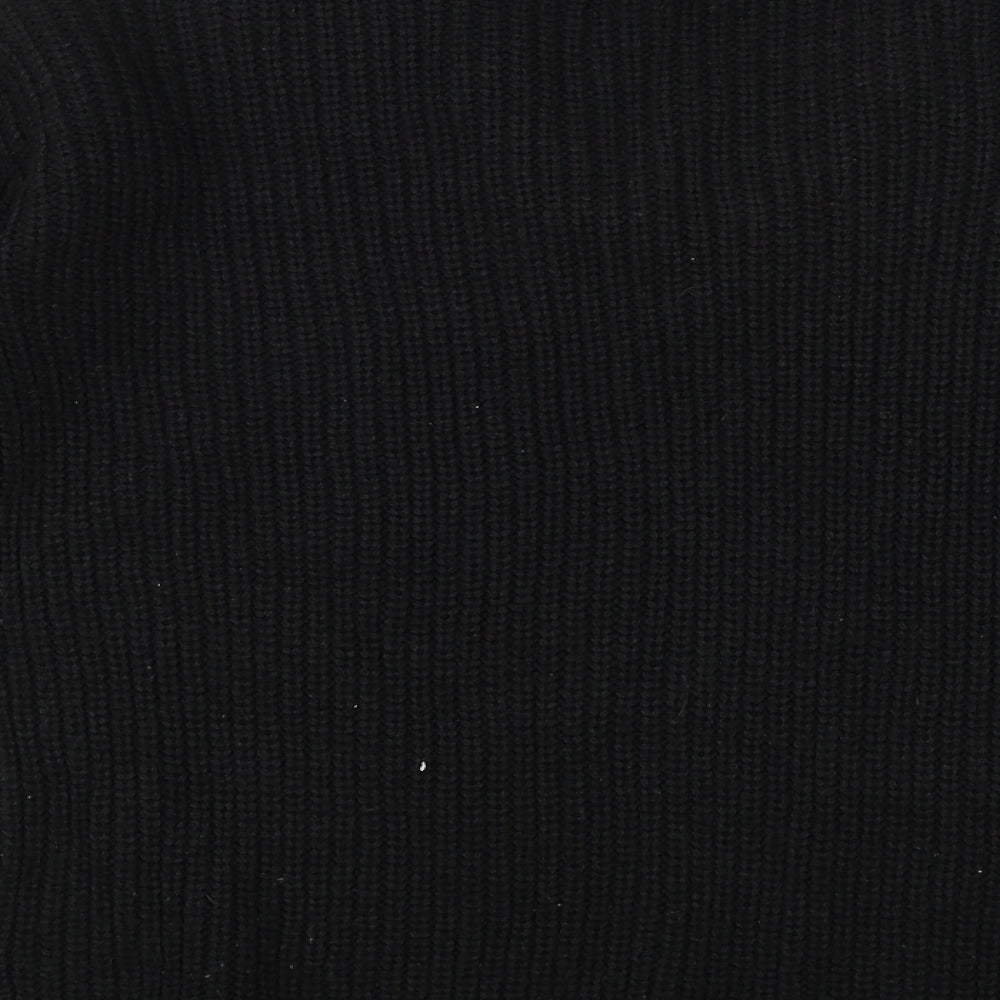 Papaya Womens Black Pullover Jumper Size S