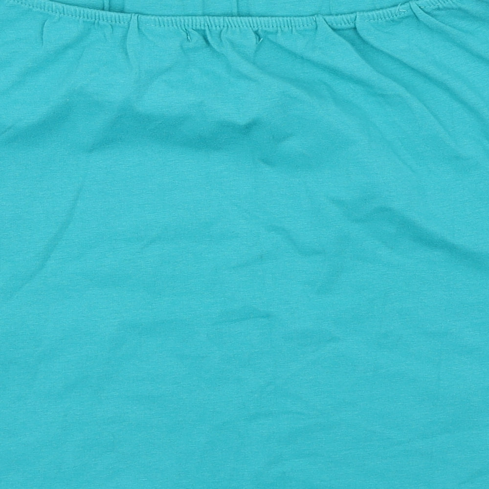 Atmosphere Womens Blue Basic Tank Size 12