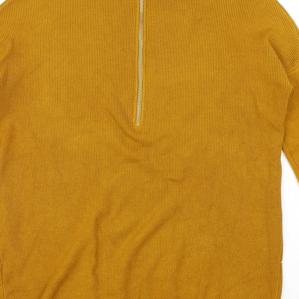 Atmosphere Womens Yellow Pullover Jumper Size 6