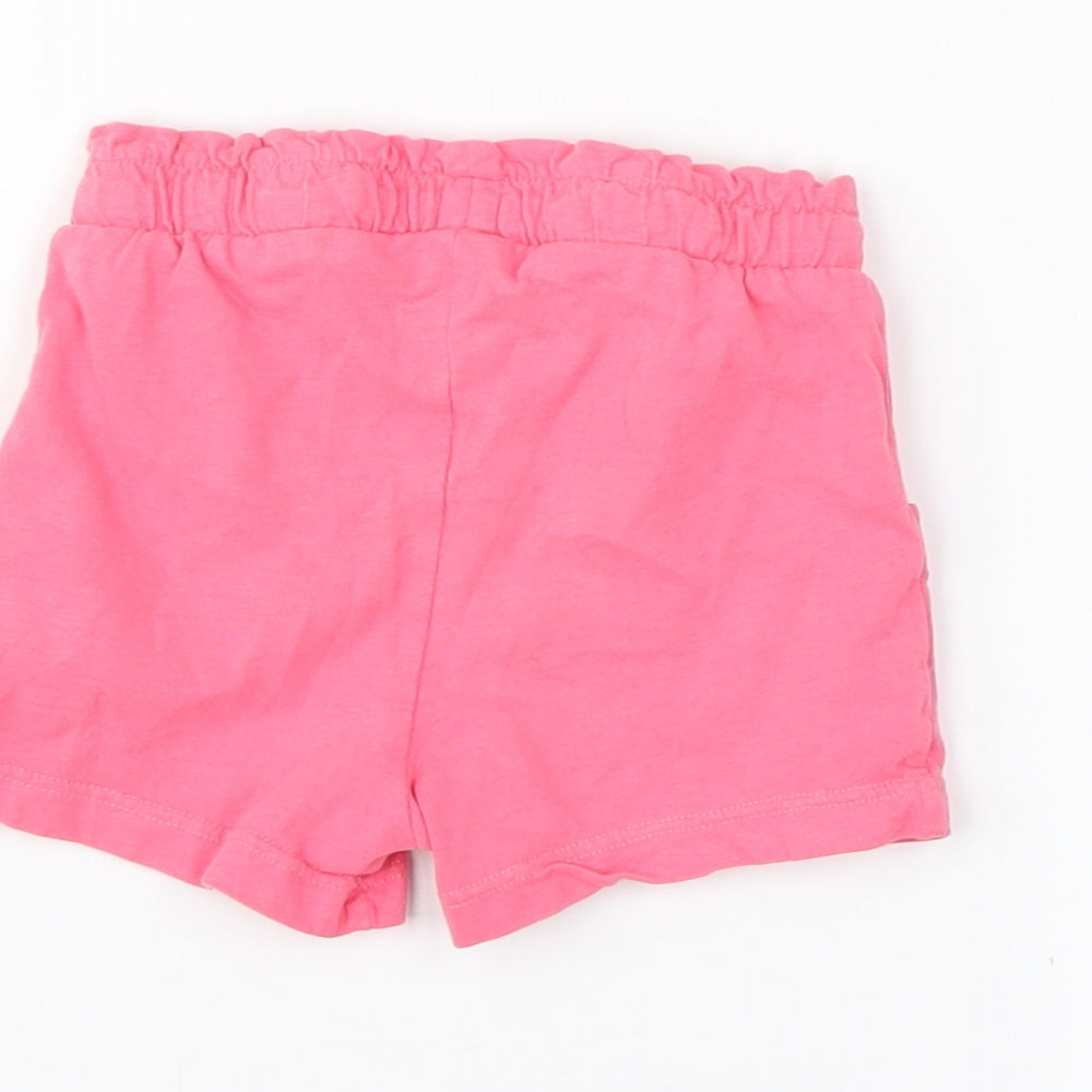 Nutmeg Pink Cropped Trousers Size 12-18 Months