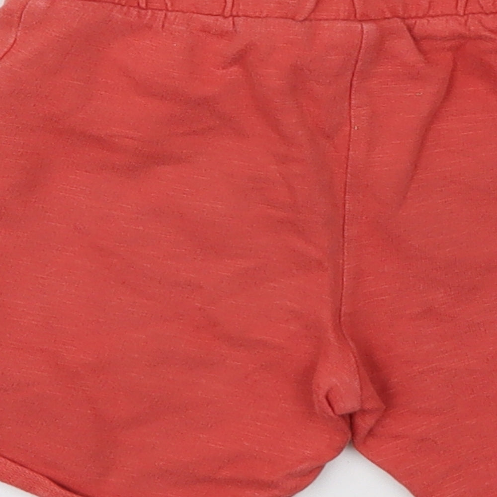 F&F Boys Orange Cropped Trousers Size 12-18 Months