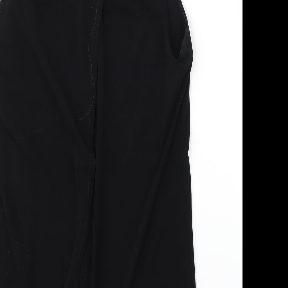 Miss Selfridge Womens Black Basic Blouse Size 8