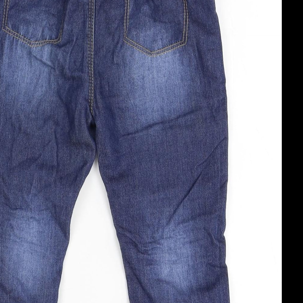 George Baby Blue Denim Jogger Jeans Size 12-18 Months