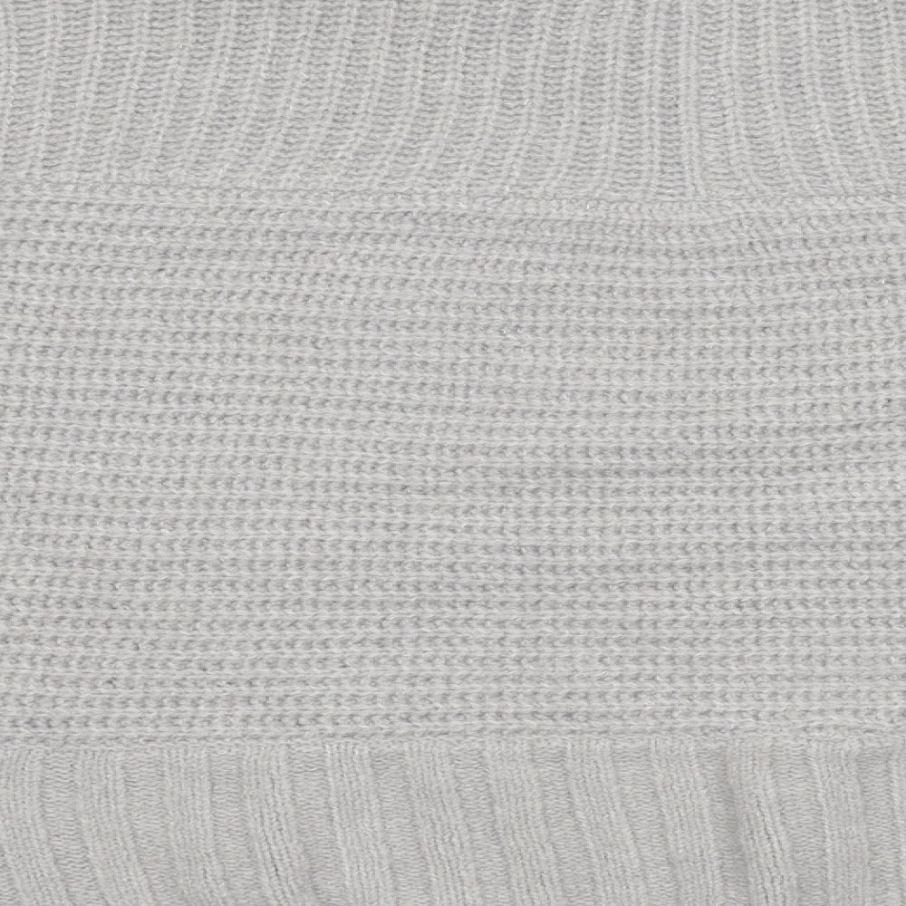 Marks & Spencer Womens Grey Knit Pullover Jumper Size M