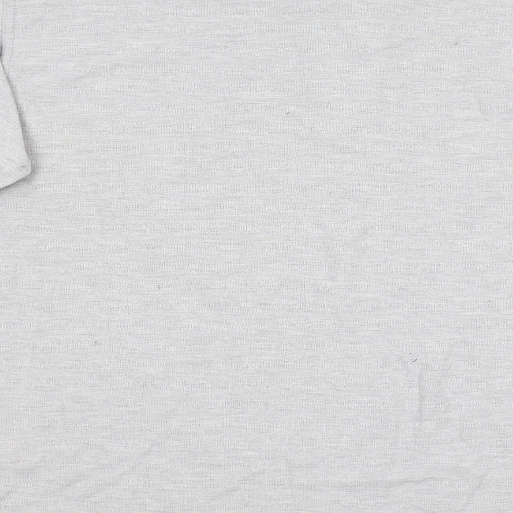 Uneck Mens Grey Polo Size L