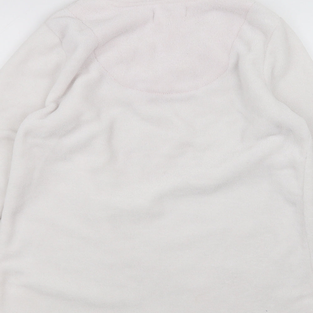 Love sleep Womens White Pullover Jumper Size L