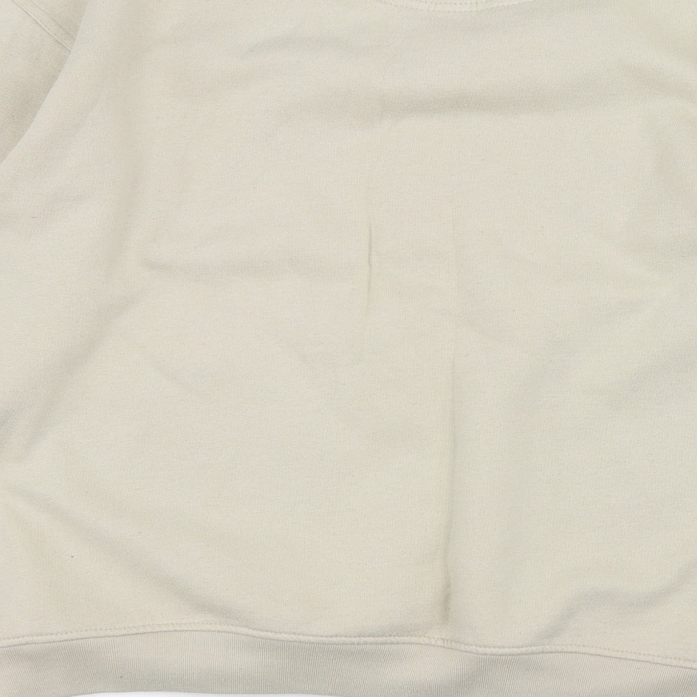 Primark Womens White Pullover Jumper Size M