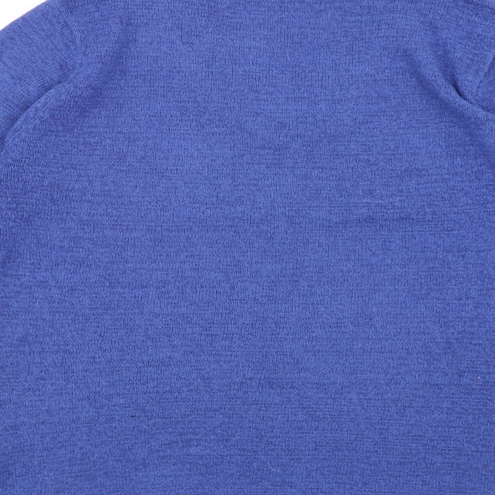 Bonmarché Womens Blue Knit Pullover Jumper Size S