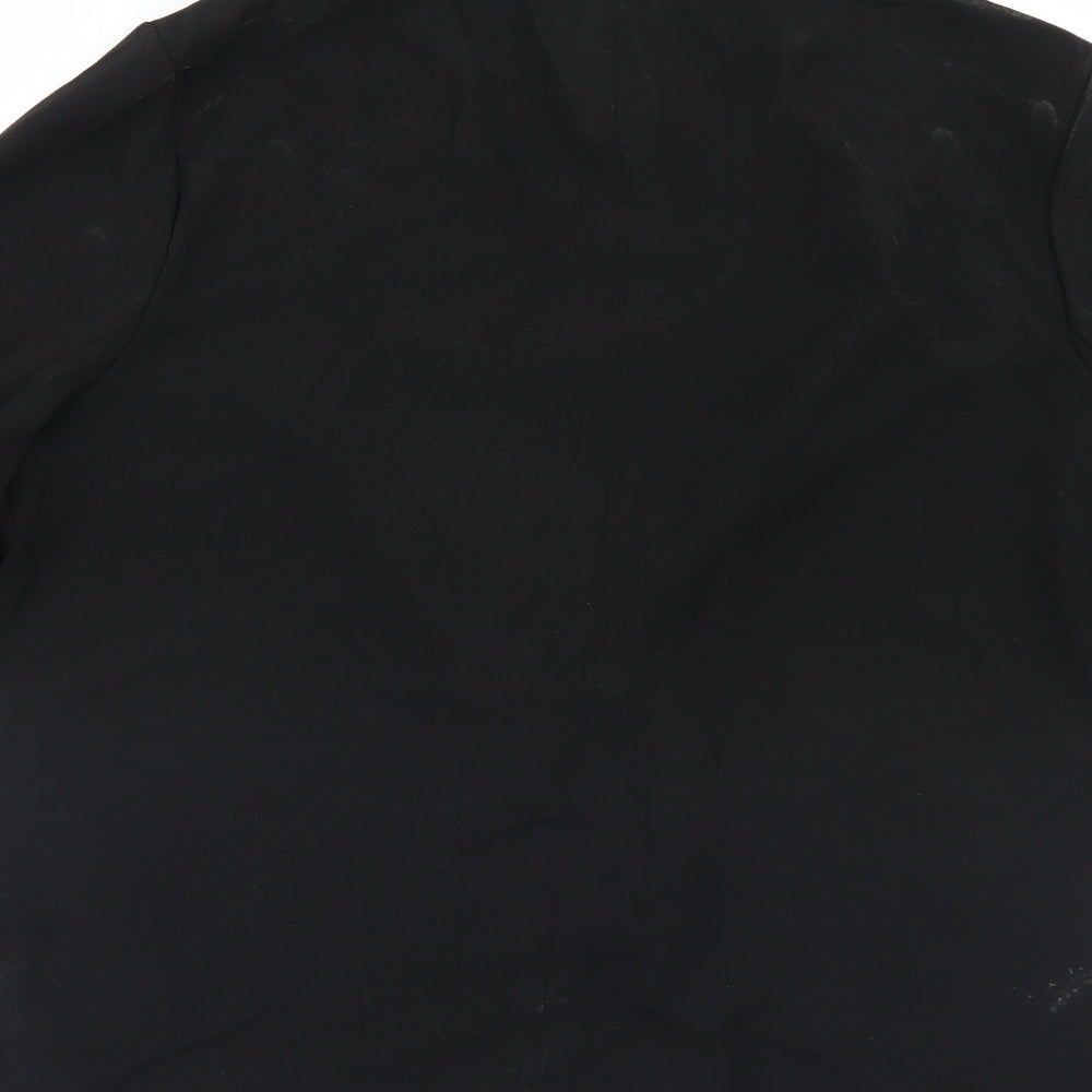 New Look Womens Black Jacket Suit Jacket Size 12