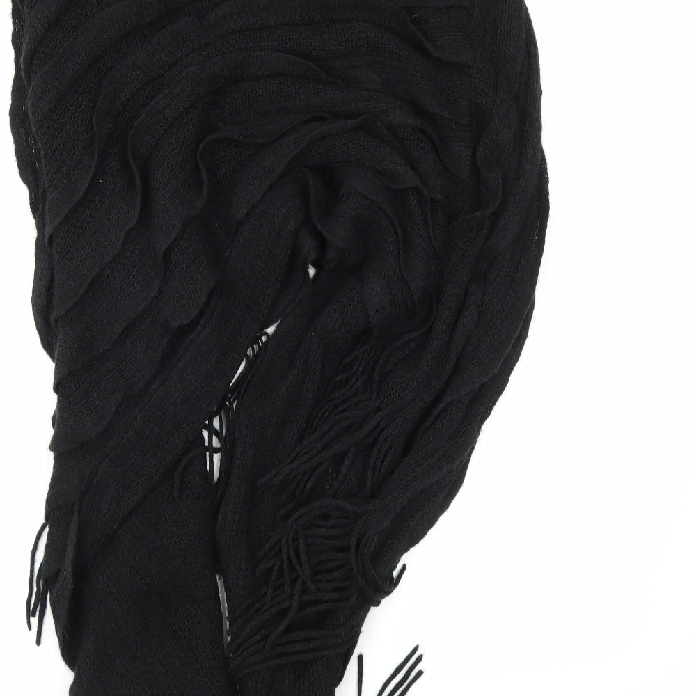 Preworn Womens Black Henley Jumper One Size