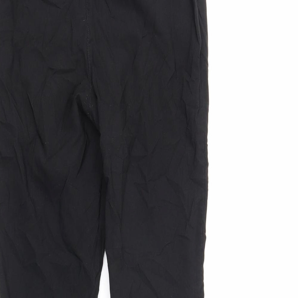 ASOS Womens Black Trousers Size 8 L25 in