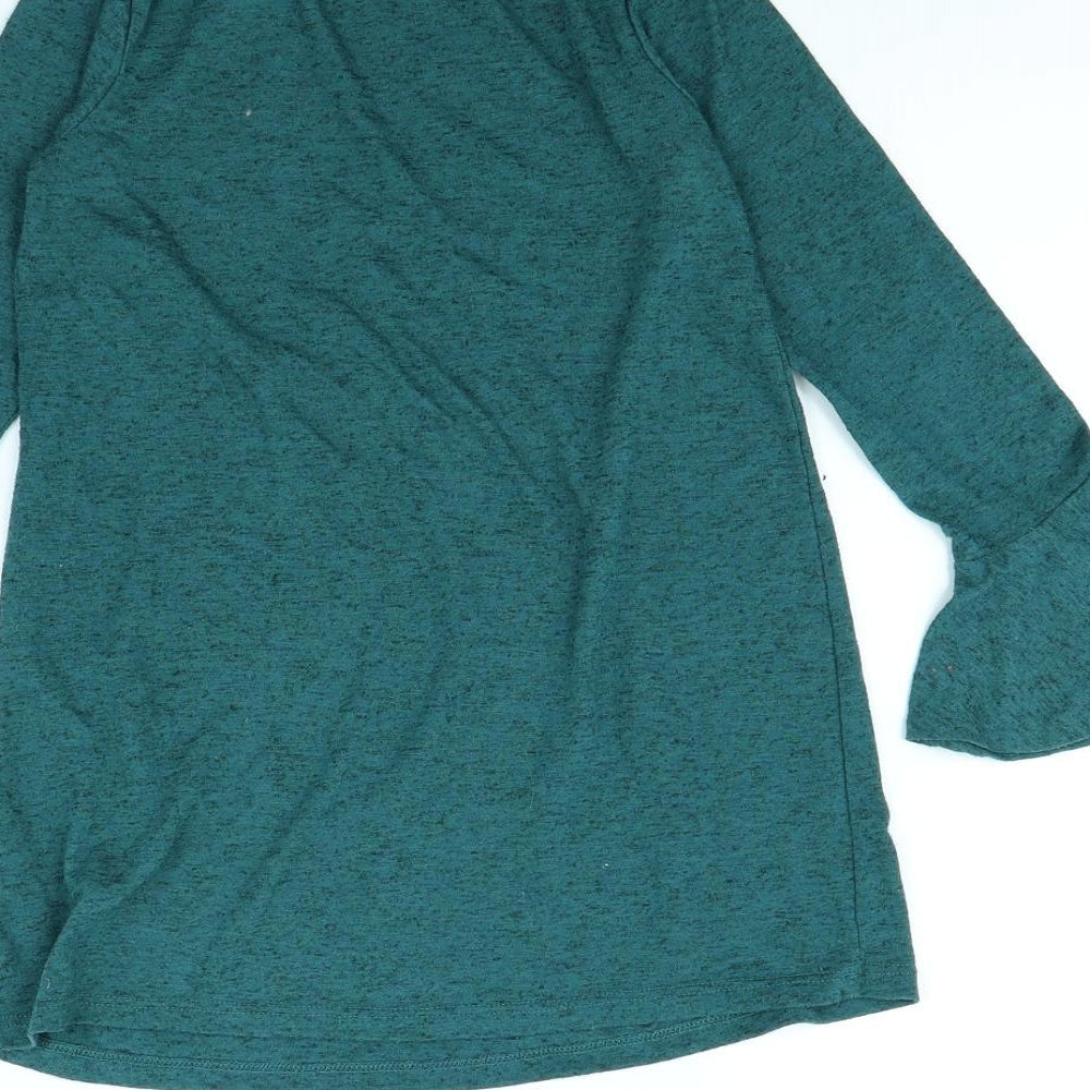 NEXT Girls Green Basic T-Shirt Size 7 Years