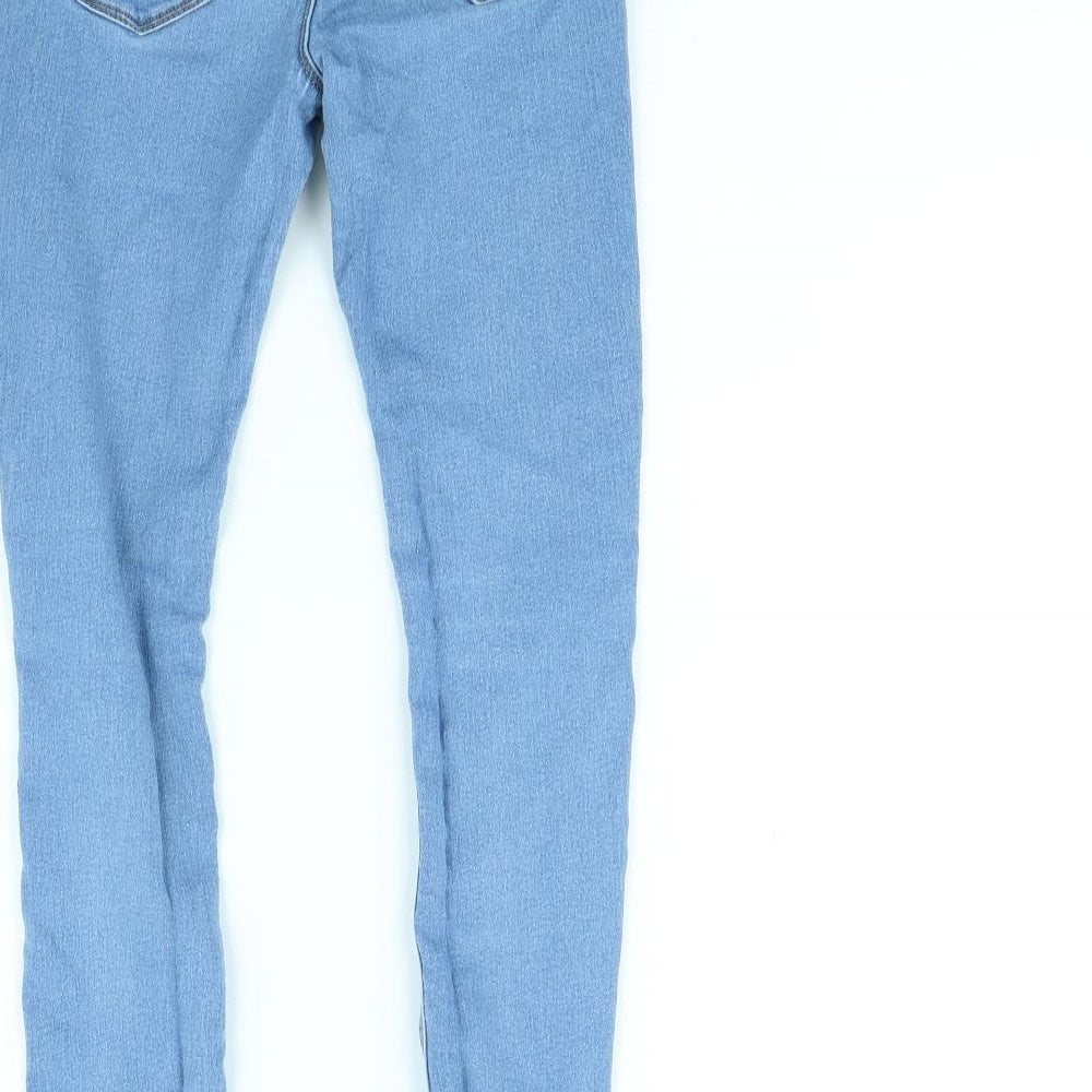 Denim & Co. Girls Blue Straight Jeans Size 9 Years