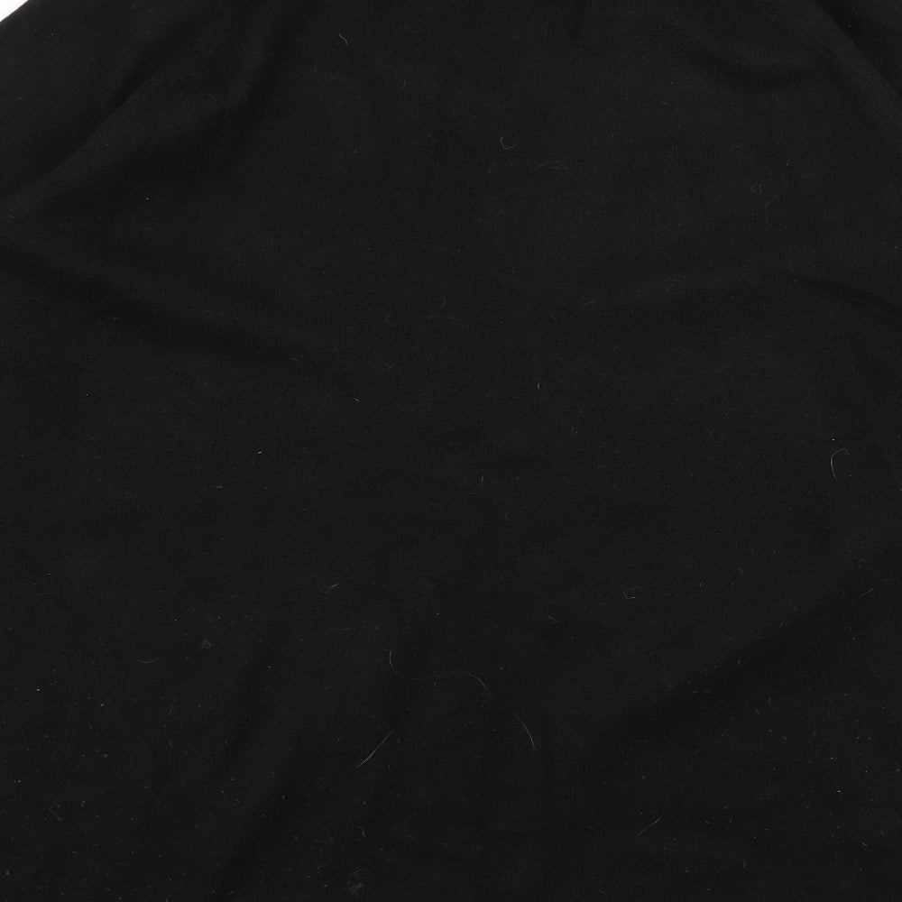 pracocks Womens Black Pullover Jumper Size XL